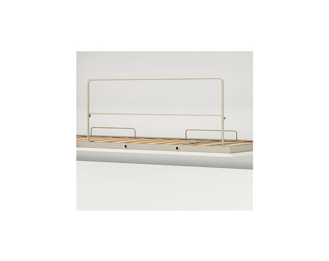 Boven-opklapbed UPPER horizontaal - frame 92 x 202cm
