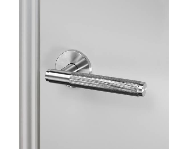 Door Handle Set/Unsprung/Cross/Steel