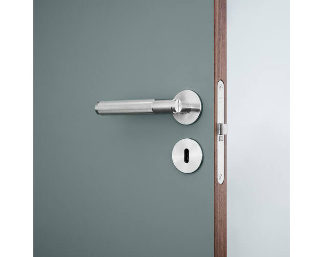 Door Handle Set/Unsprung/Cross/Steel