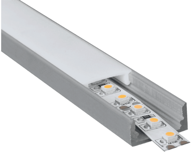 MC07 aluminium 24V Lengte: