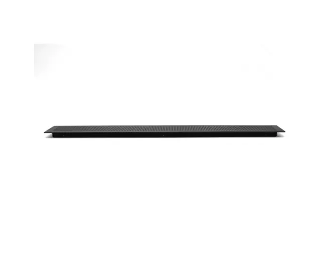 Luchtrooster aluminium mat zwart 400x60mm