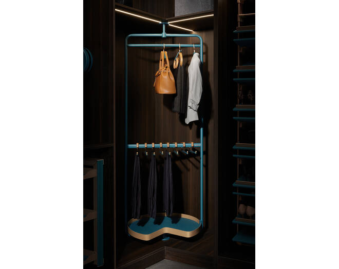 706202 B Series - Multifunctional Corner Moran Green