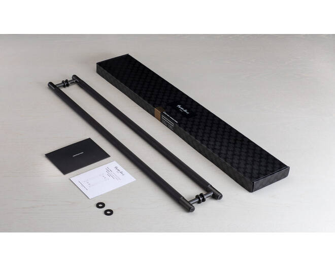 Closet Bar 774Mm/Double-Sided/Black