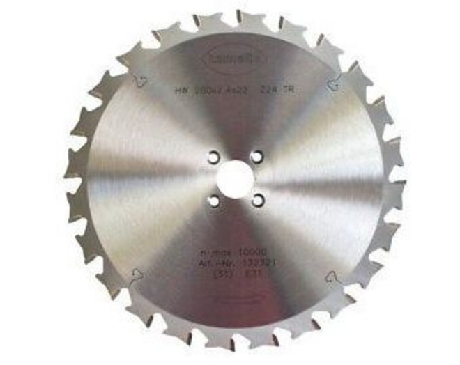 HW zaagblad, ø180x2,4x22mm, snijdiepte 58mm