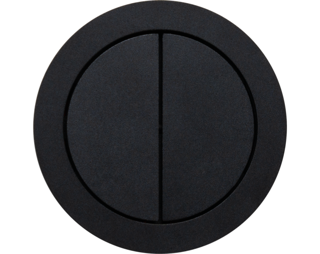Rond 2.0 Push button 4X- s. trim - black ano