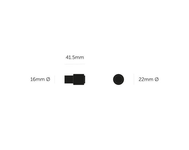 Furniture Knob/Cast/Set Of 2/Steel