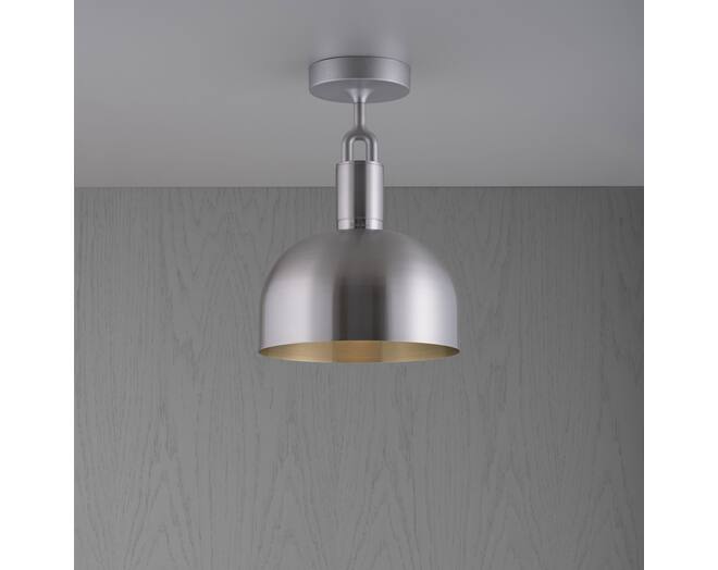 Forked Ceiling/Steel/Medium Steel Shade