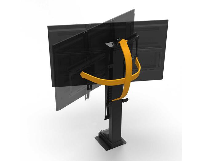 TV lift elektrisch hoogte van 860-1860mm voor tv's 32-75"