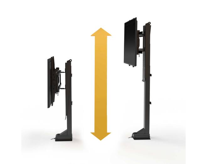 TV lift elektrisch hoogte van 860-1860mm voor tv's 32-75"