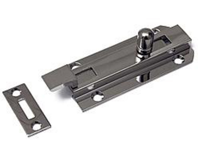 Profielschuif / met bocht / 35x060mm / messing gepolijst
