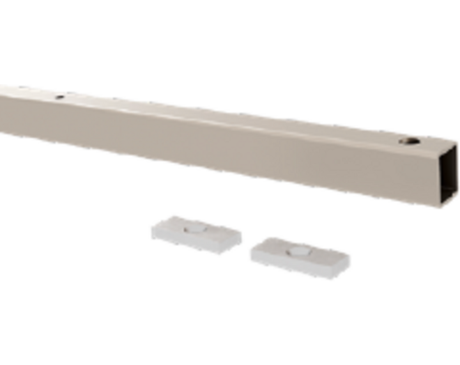Metalen strip met magneet