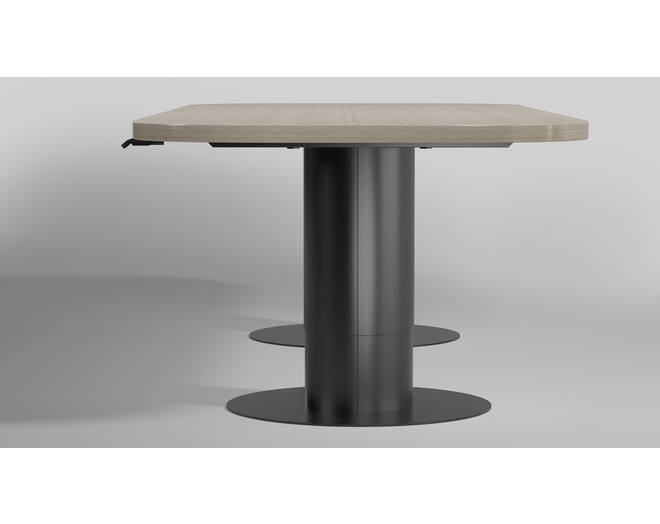 BARI DUO Round zwart RAL9005