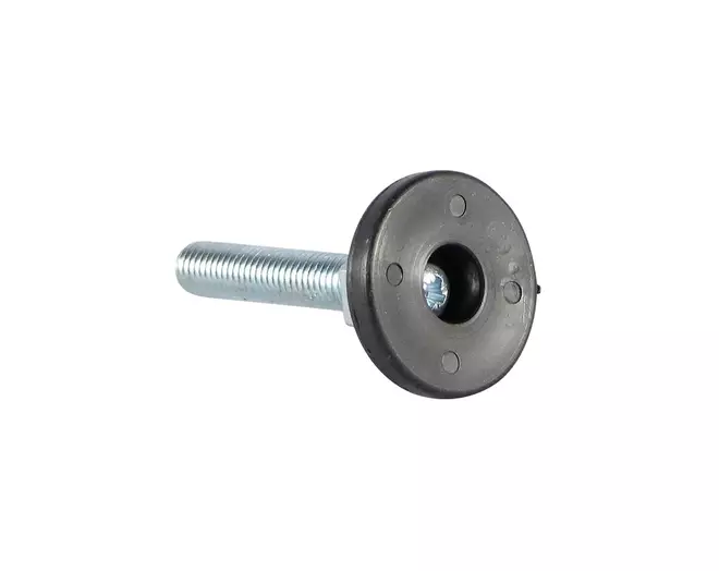 Stelvoet M10x30mm mt beweegbare kst.voet 30x17mm (incl moer)
