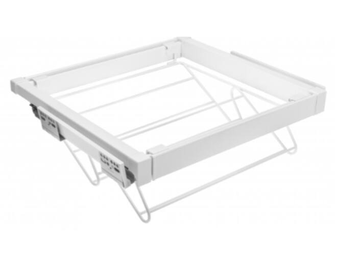 Schoenenrek, uittrekbaar, 900 mm SOFT-CLOSE, Wit