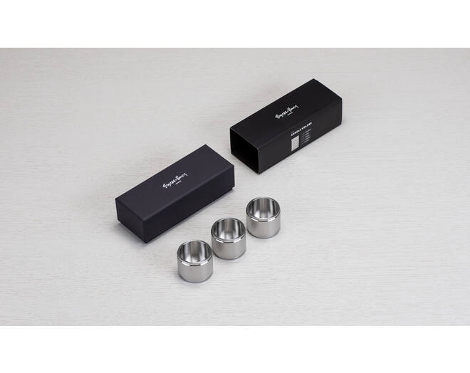 Tealight Candle Holder/Triple/Brass