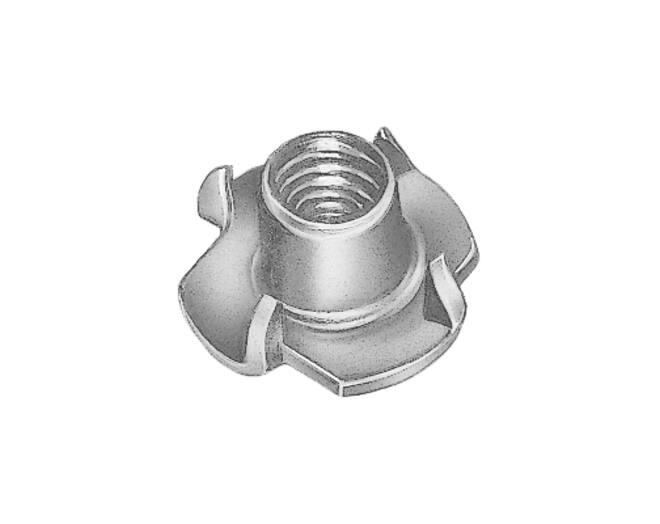 Inslagmoer M8 x 15mm verzinkt