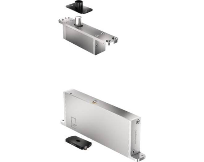FritsJurgens set, SystemM+ 70mm klasse D, rechthoekig, zwart