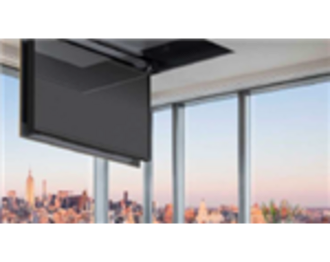 TV lift uit het plafond afmeting tv 980 x 566 x 65, 35 kilo