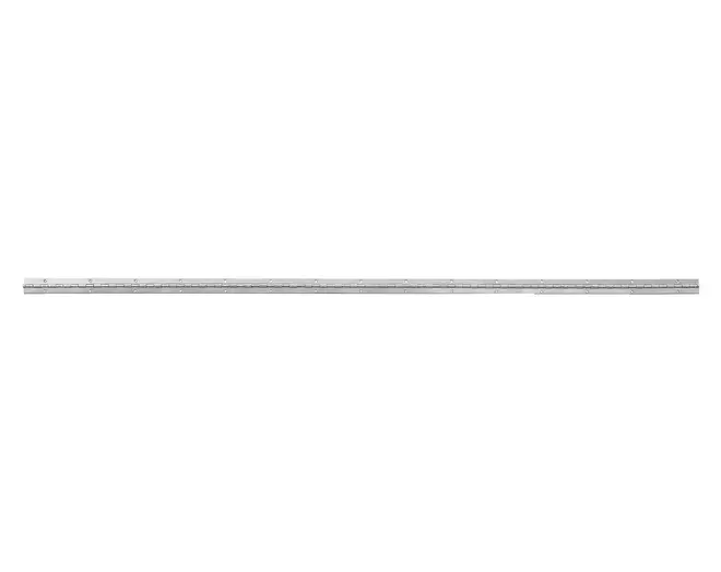 Pianoscharnier RVS 38mm breed, lengte 1872mm, 3.5mm dik