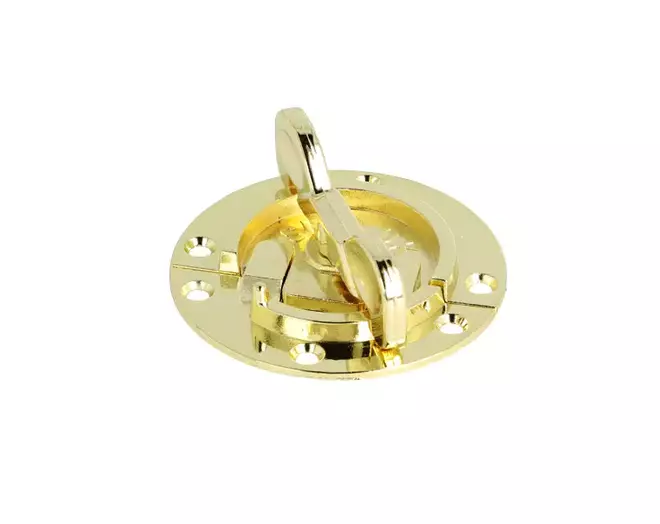 Bladverbinder rond 60mm, dikte 1,5mm vermessingd
