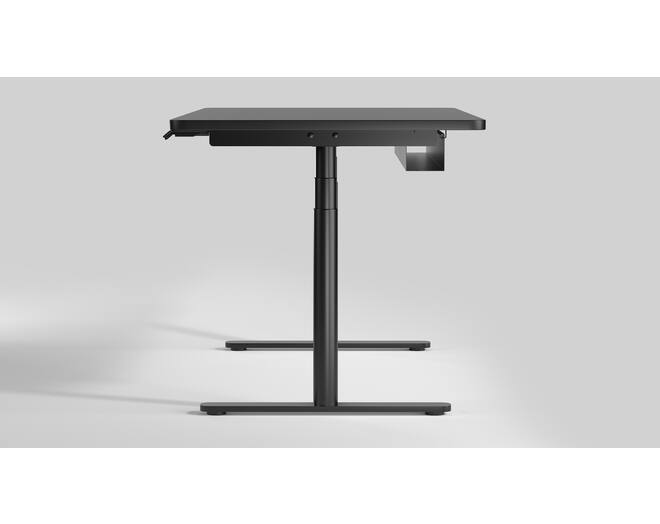 Workdesk Round voor bladmaat van 1200-1800mm , wit