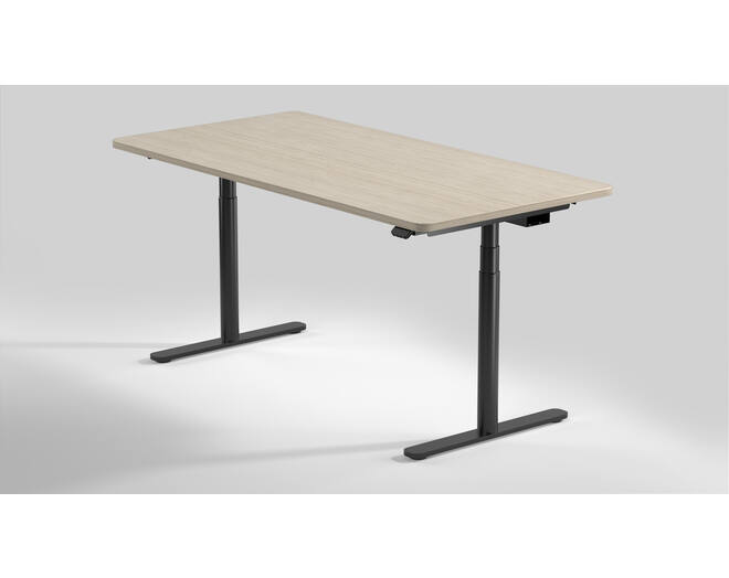 Workdesk Round voor bladmaat van 1200-1800mm , wit
