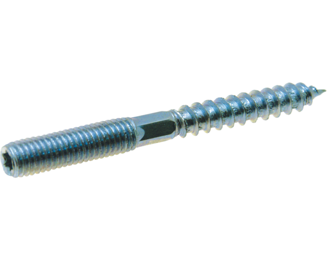 Tafelschroef M10x80mm verzinkt met Torx, met zeskant,
