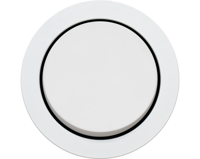 Rond 2.0 NO/NC Push button -s. trim - basic white