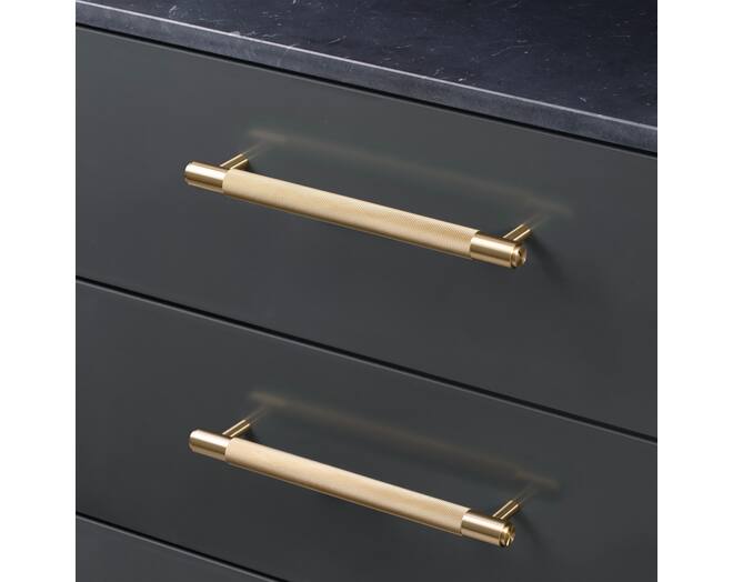 Pull Bar/Cross/Medium 260Mm/Brass