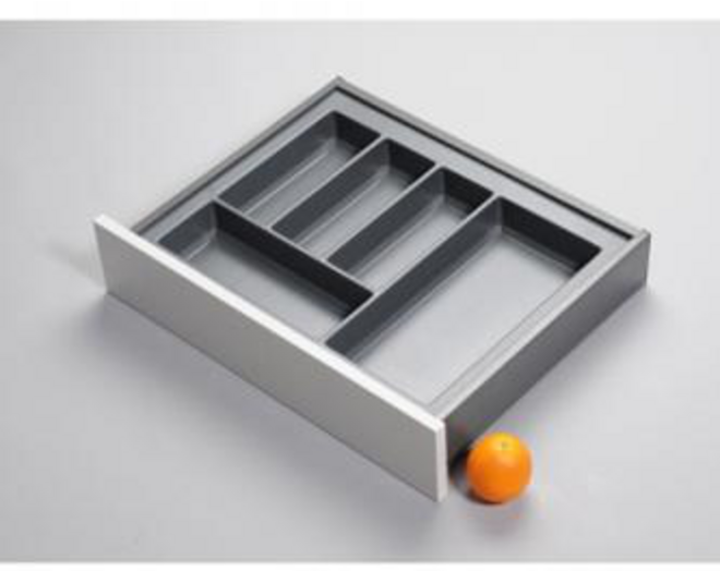 Bestekindeling LEGRA, Antraciet, C60, D 45 wd18