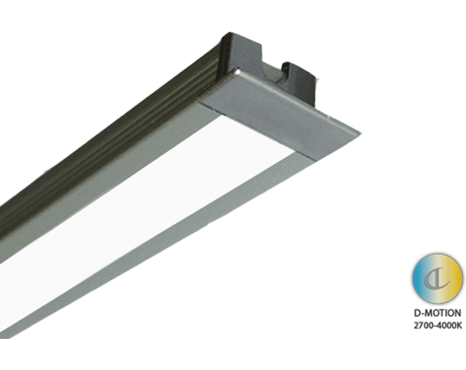 Diva Aluminium met eindkap D-Motion lengte: