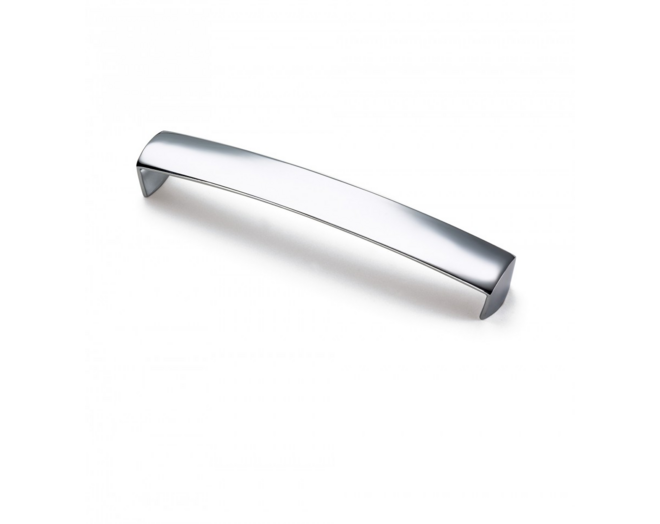 Greep SMOOTH glans chroom 168x30x28mm, hartmaat 160mm