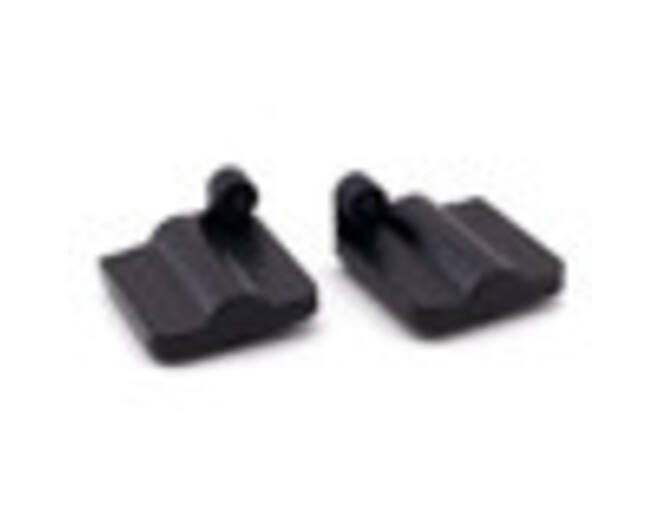 Dekselscharnier zwart soft close, prijs per set
