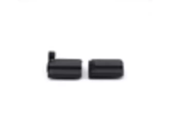 Dekselscharnier zwart soft close, prijs per set