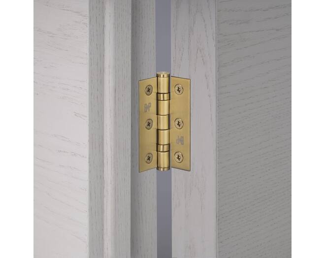 Hinge/76 X 51 X 2 Mm (3 X 2 Inch)/Set Of 2/Brass
