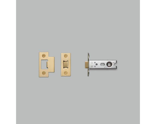 Tubular Latch/For Door Handle/57Mm Backset/Brass