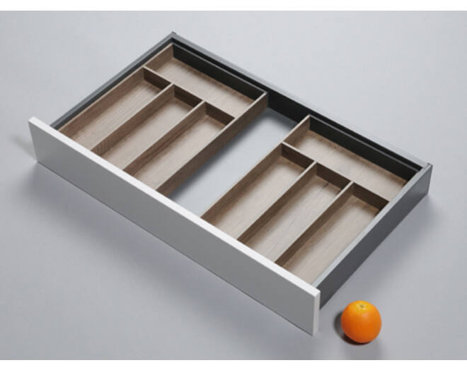 Bestekindeling LEGRABOX corpus 80 en groter, D = 45cm, set 1
