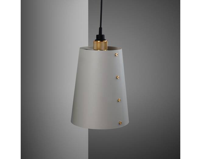 Hooked Wall Large Stone/Brass