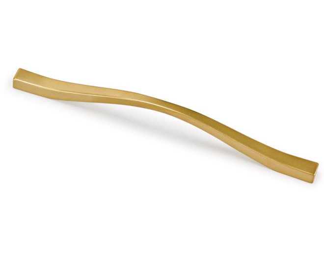 Greep FLUID geb. goud 236x7,6/12,80x28,80 hartmaat 224/192mm