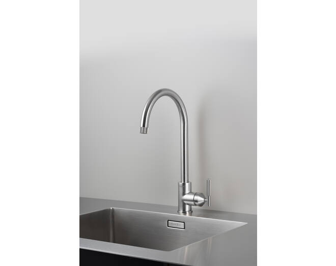 Type A Kitchen Tap/Linear/Mixer/Steel + Sp4688 EU