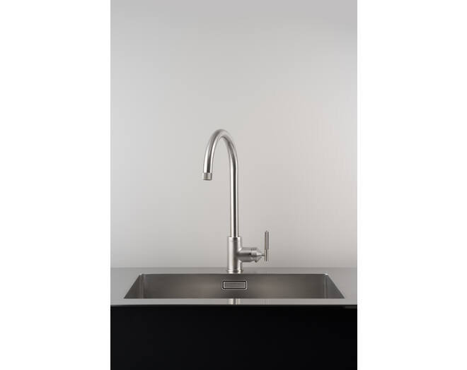 Type A Kitchen Tap/Linear/Mixer/Steel + Sp4688 EU