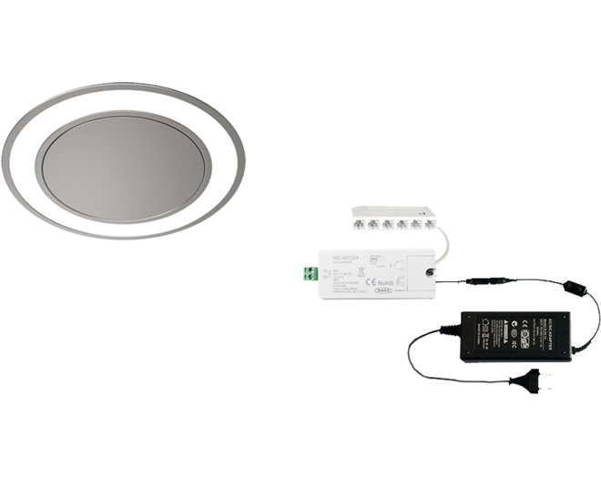 4 x Holl TH Edel. Look 24V + MC-Easy + Driver 24W