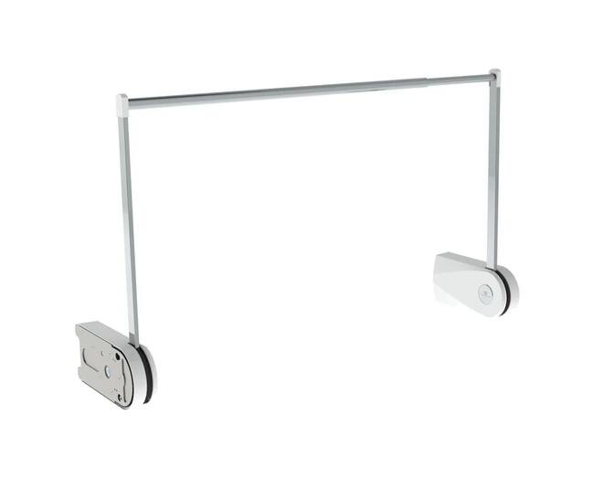 Kledinglift elektrisch wit-daalt 70cm-kast 60-90cm breed
