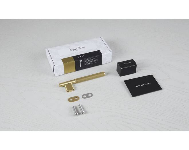 L-Bar/125Mm/Brass