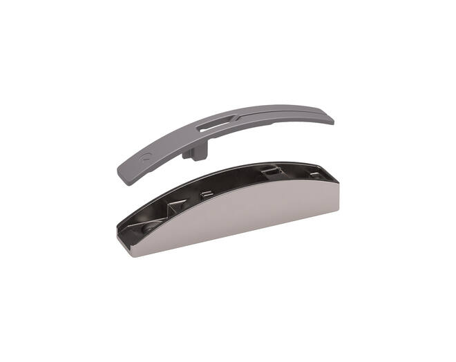 Klepbevestiging KIARO EASY opschroef, grijs