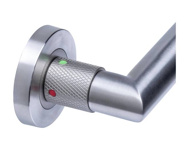 Deurkruk Sicura ø22mm met blokkeer mechanisme, rvs
