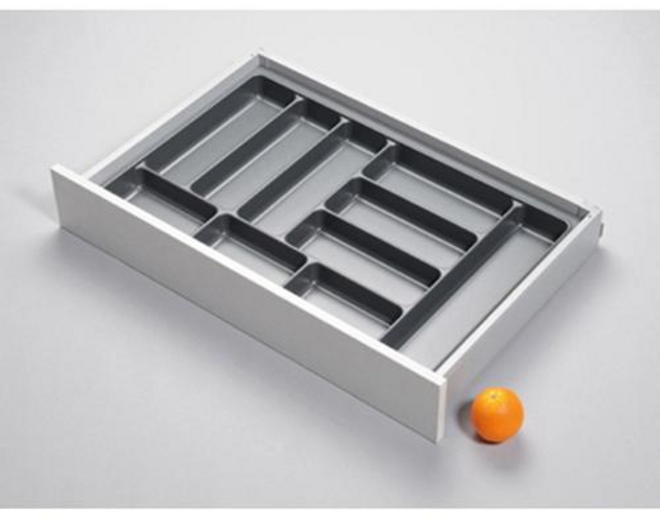 Bestekinzet Antaro antraciet corpus 80, D 50cm, WD 18mm