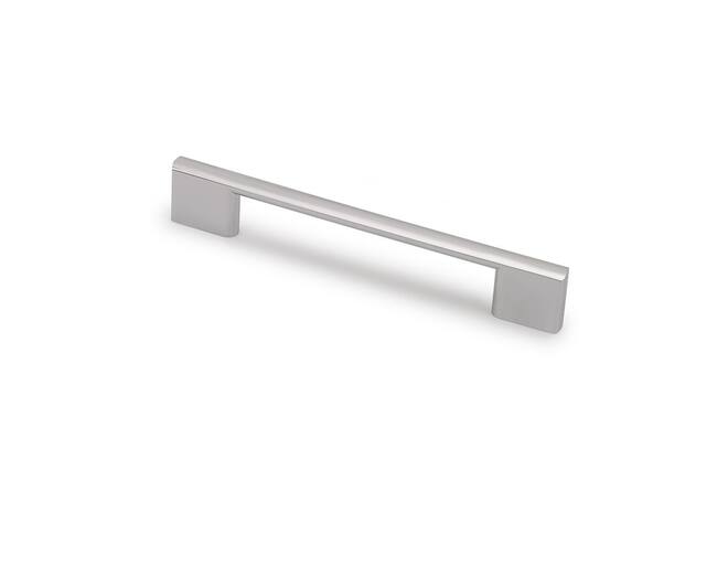 Greep PROFIT geb.nikkel 245x10x31mm, hartmaat 192/224mm