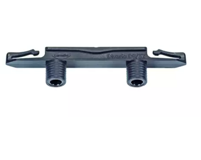 Divario P-18, male part with pins 2x d8 - 2000 stuks