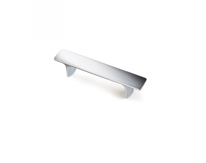 Greep JAZZ glans chroom 204x25x29mm, hartmaat 160mm
